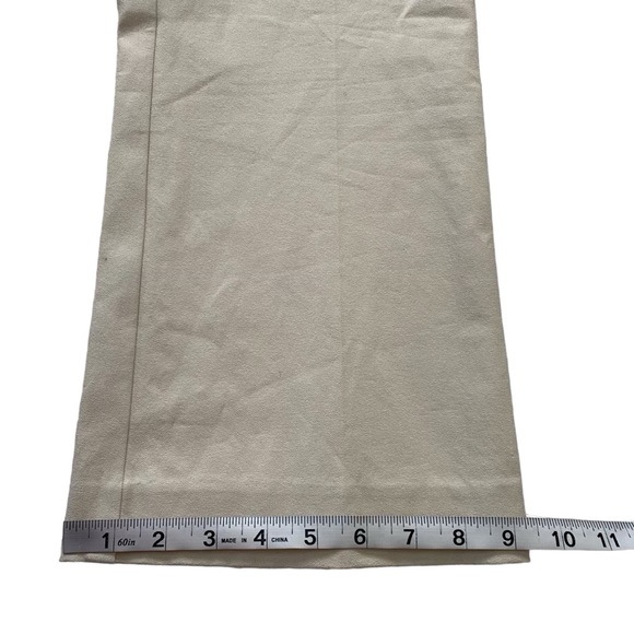 NEW A New Day Size 18R Khaki Beige Kick Flare Side Zip Stretch Pants Casual - Picture 11 of 13